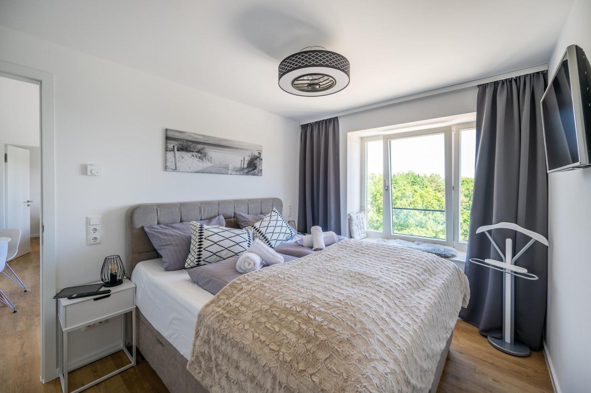 FeWo Prora - Wellenblick inklusive Strandkorb Binz Exteriör bild